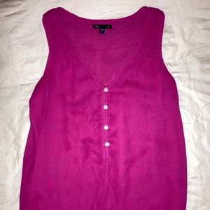 GAP Sheer Pink Top